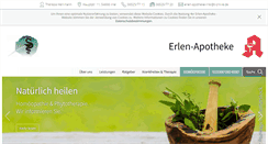 Desktop Screenshot of erlen-apotheke-irrel.de